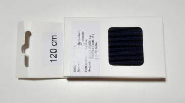 Vezalka 120 cm - okrogla fi 3 mm - modra 3227