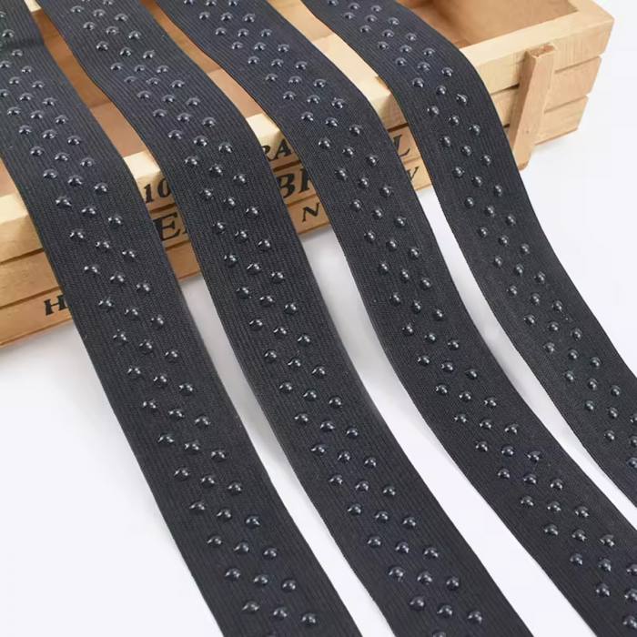 MEETEE Elastika s silikonom 25 mm 1 m  5982