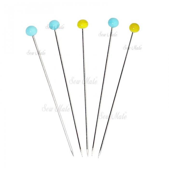 Bucike za quilting - fine - steklena glava I Sew Mate 6267